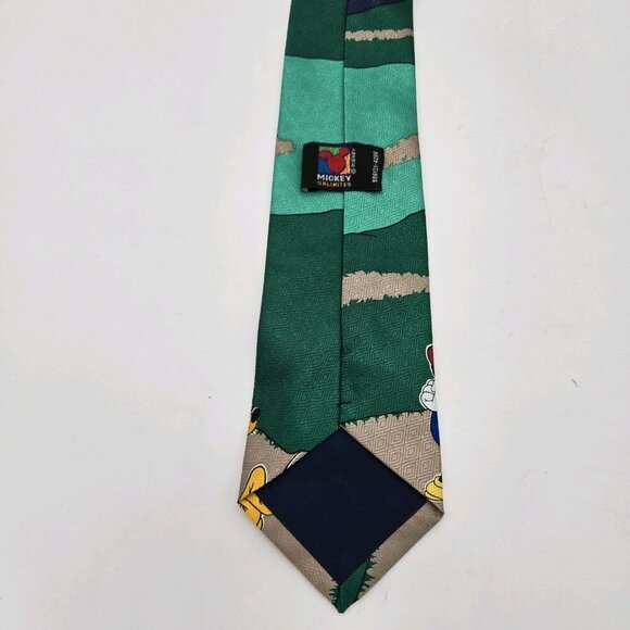 Mickey Mouse Golf Tie Mickey Unlimited Disney Goofy Donald Golf - Picture 6 of 7